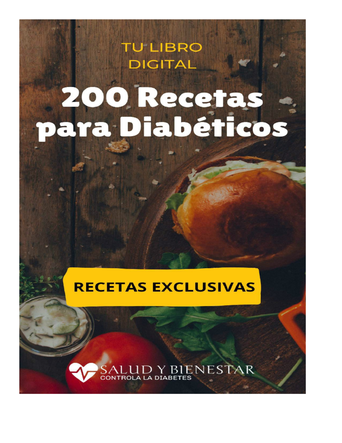 200 Recetas Saludables para Diabéticos: Cookbook Digital Gratis - Document Preview