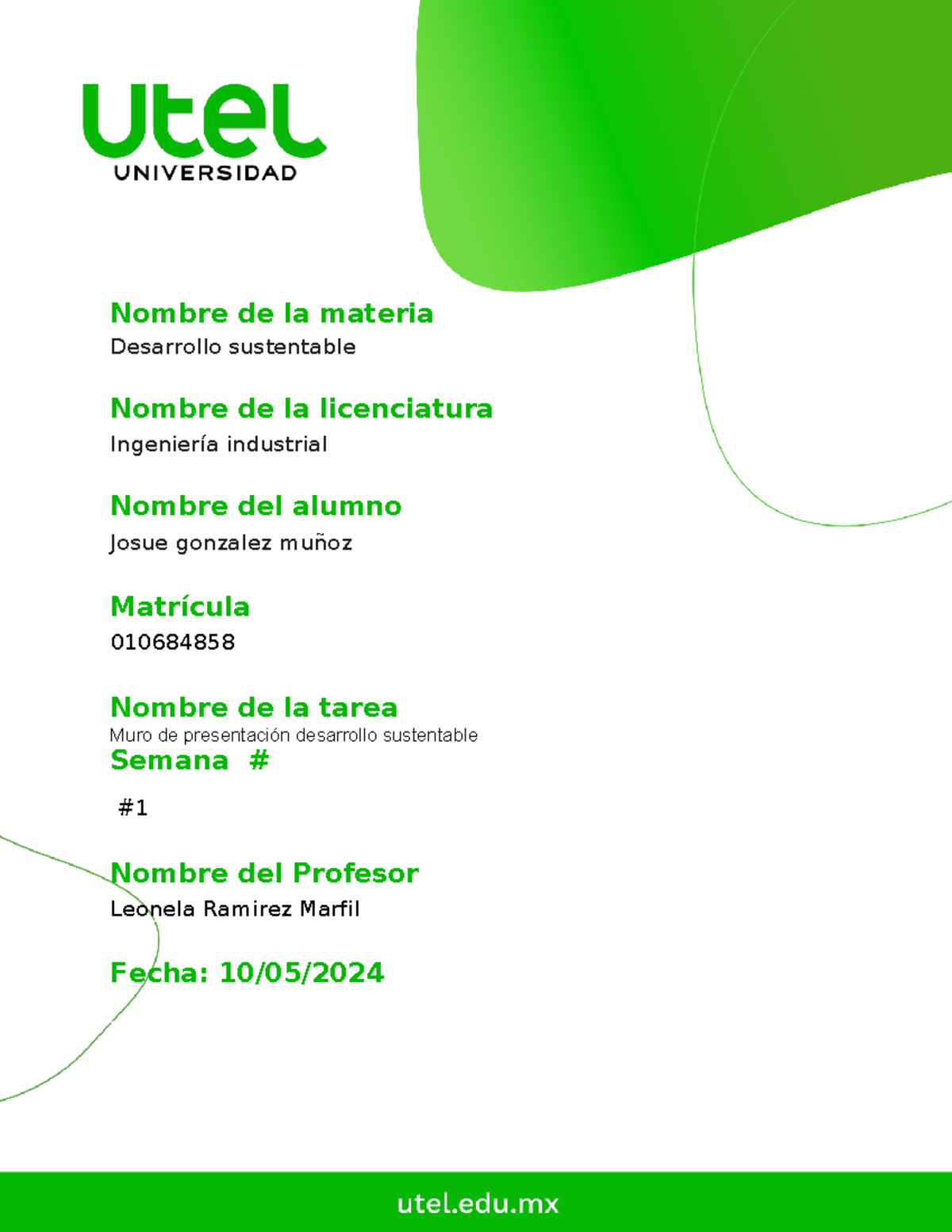 Formato actual Utel Plus (Descargar documento desde Archivo)(2 ...