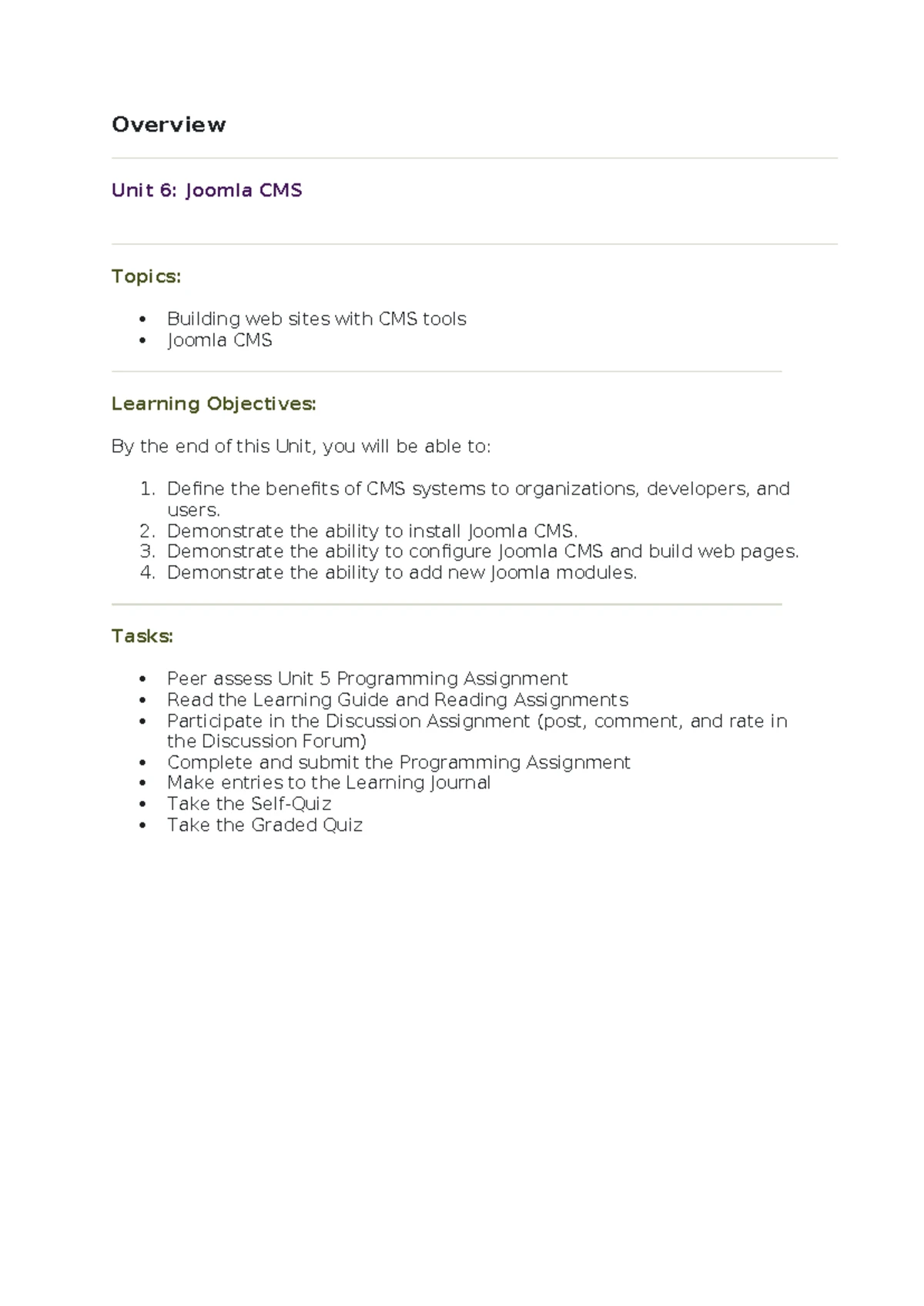 CS3305 Unit 4: Advanced PHP programming techniques and applications ...