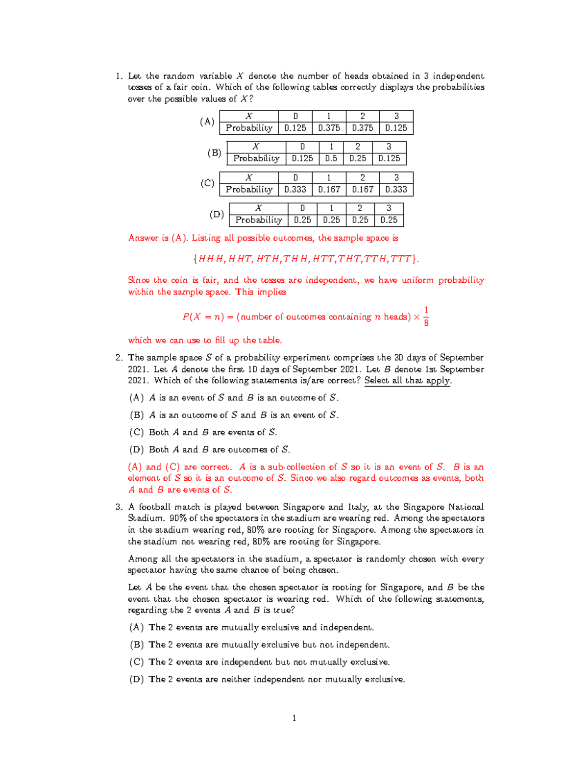 Chapter 4 Solutions: Probability and Hypothesis Testing (STAT 101 ...