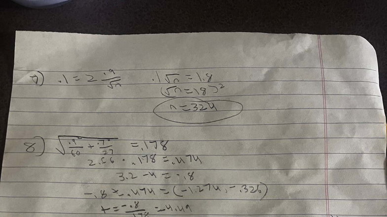 math notes 2023 - STP 427 - 0 R e AL L i R ATH : ) (N AT A R ﬁ P, NI TS ...