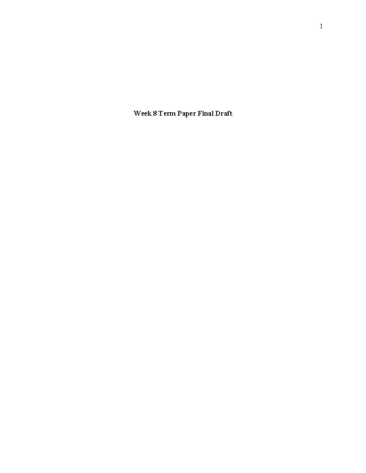 PHIL 434 Week 8 Term Paper Final Draft Template - Week 8 Term Paper ...
