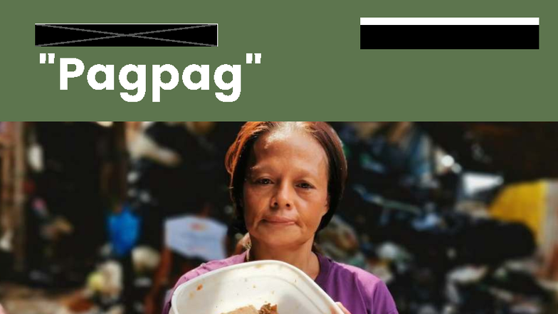 Pagpag - Performance Task 2 - Hundreds of people rely on pagpag foods ...