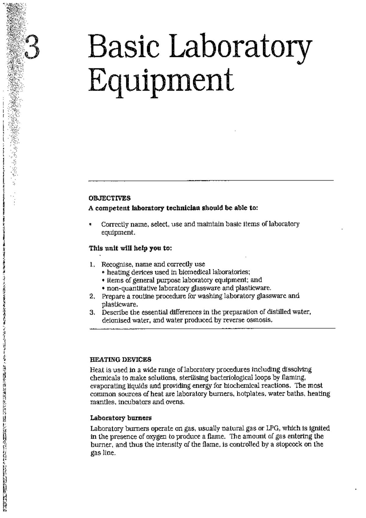 Basic Lab Equipment Overview for Biomedical Techniques - Studocu