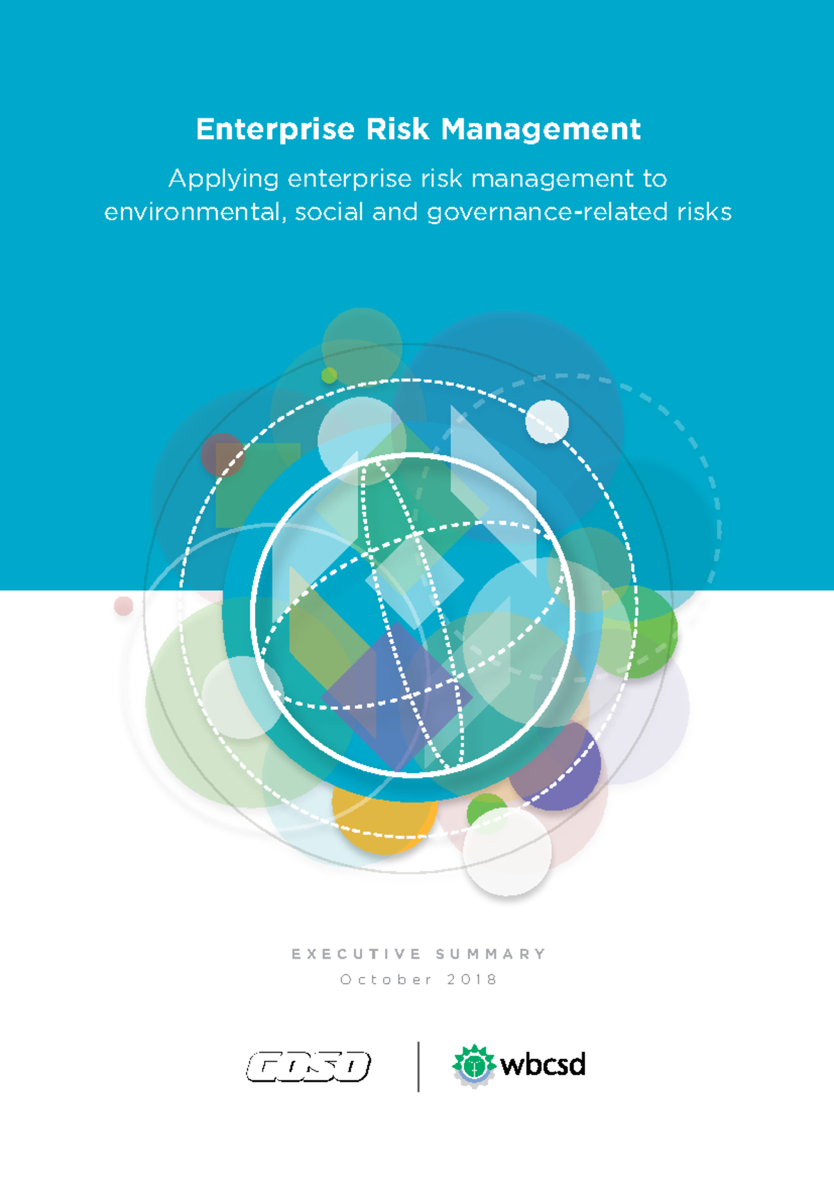 COSO- Wbcsd Esgerm Executive Summary - O c t o b e r 2 0 1 8 Enterprise ...