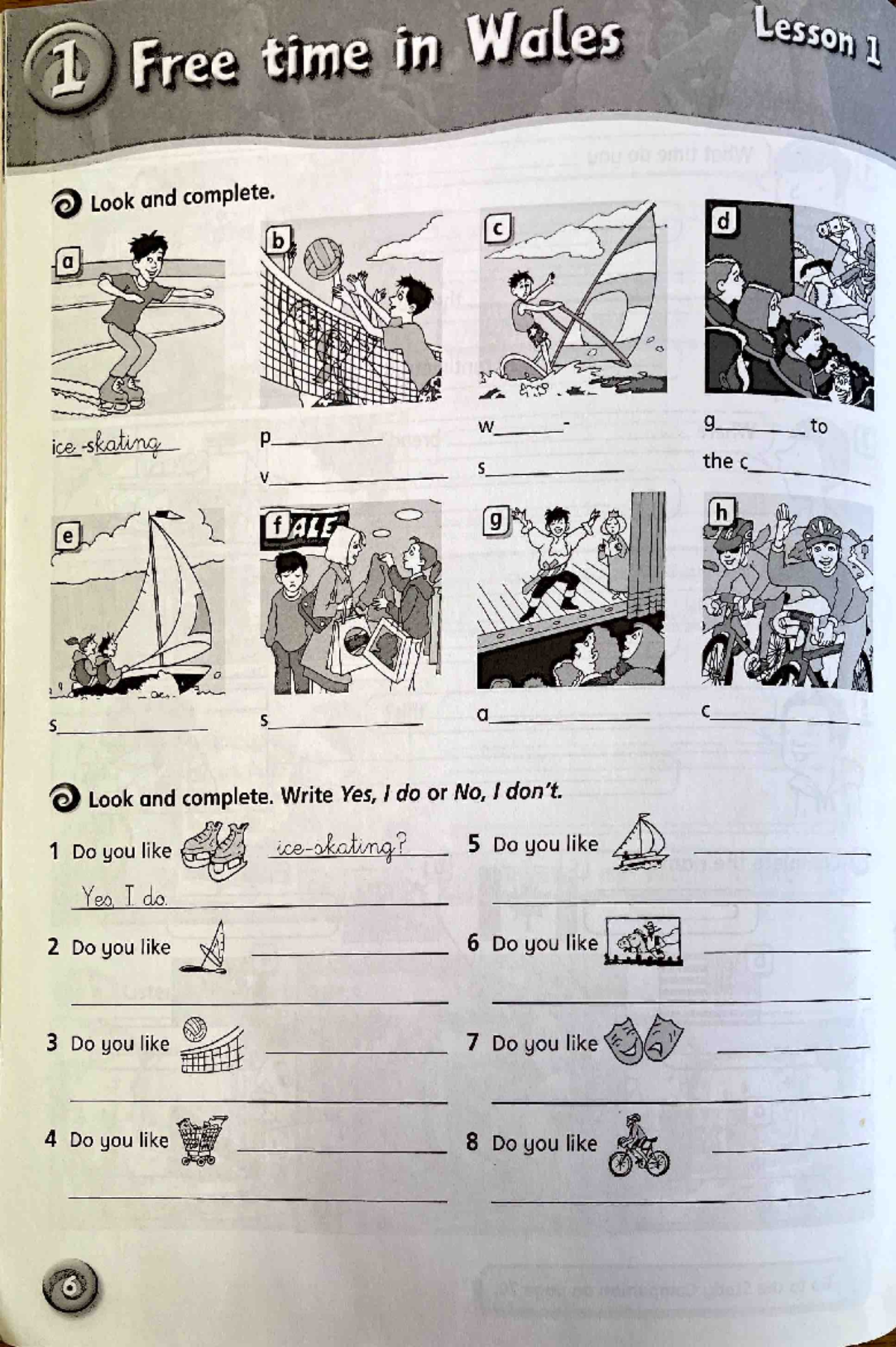 Free Time Activities in Wales Workbook - Studocu