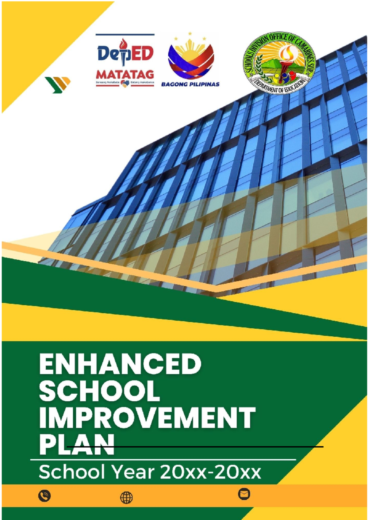 School Improvement Plan (SIP) Design Template with Signatories - Studocu