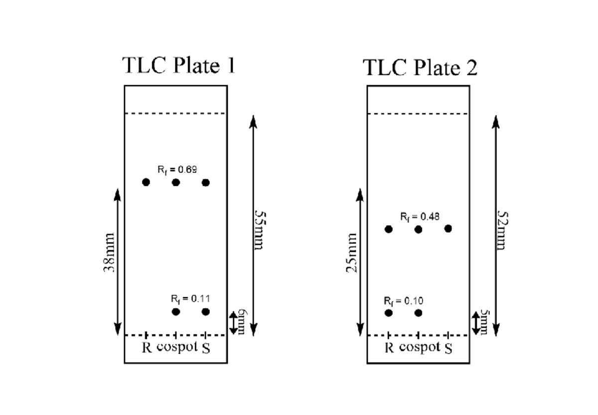 Lab 2 TLC plates - CHM1321 - Studocu