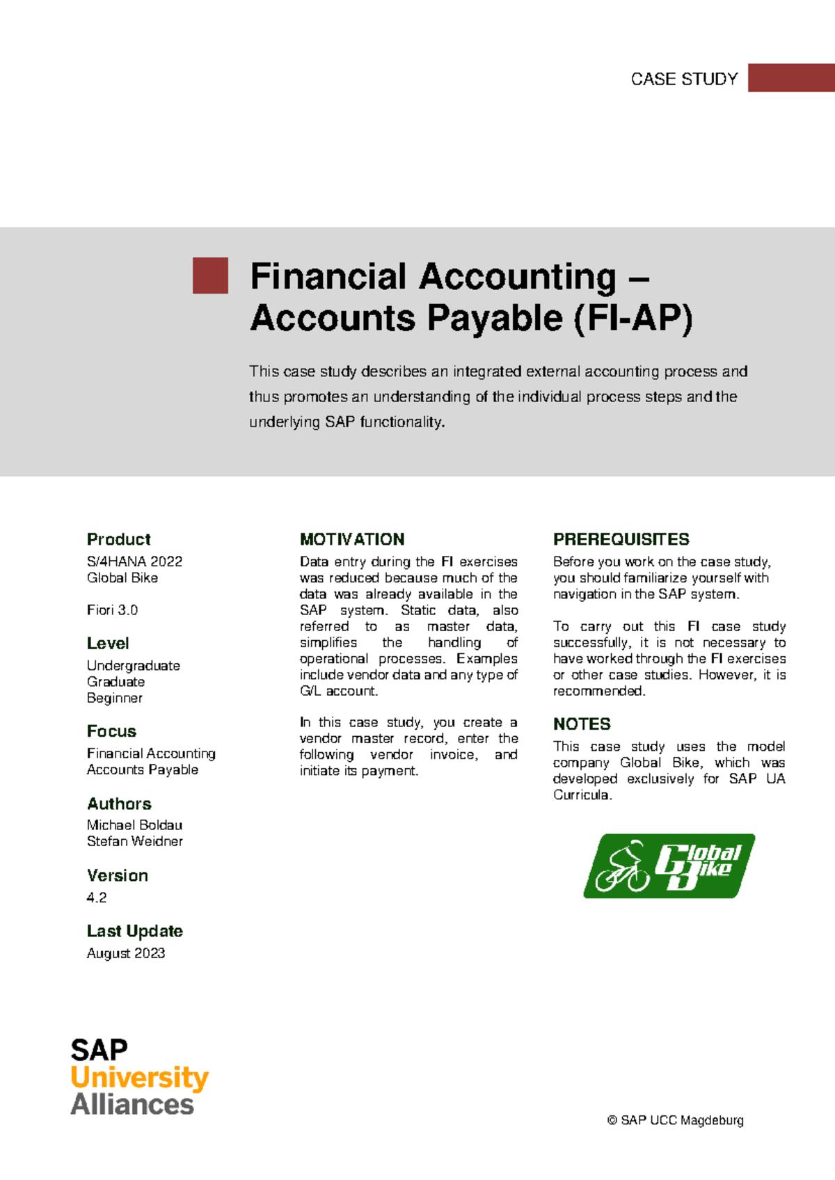 Financial Accounting Case Study: Vendor Management in S/4HANA (FI-AP ...