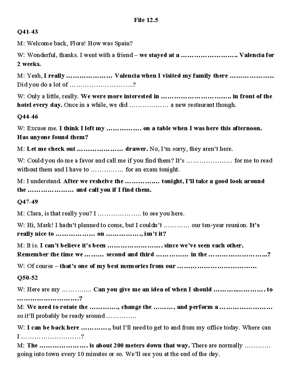 Transcription HW 12 - ta13 Review and Discussion Insights - Studocu