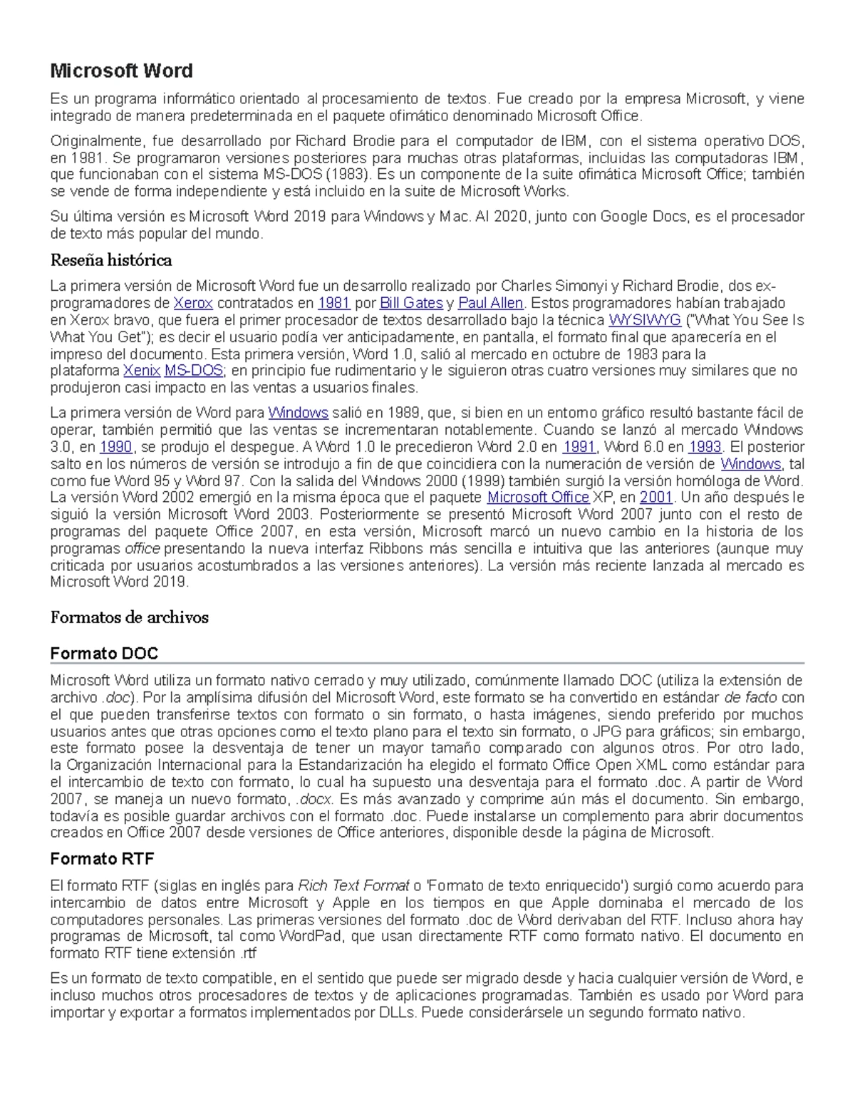 Manual Word 2003 - Notas sobre el uso y herramientas del programa - Studocu