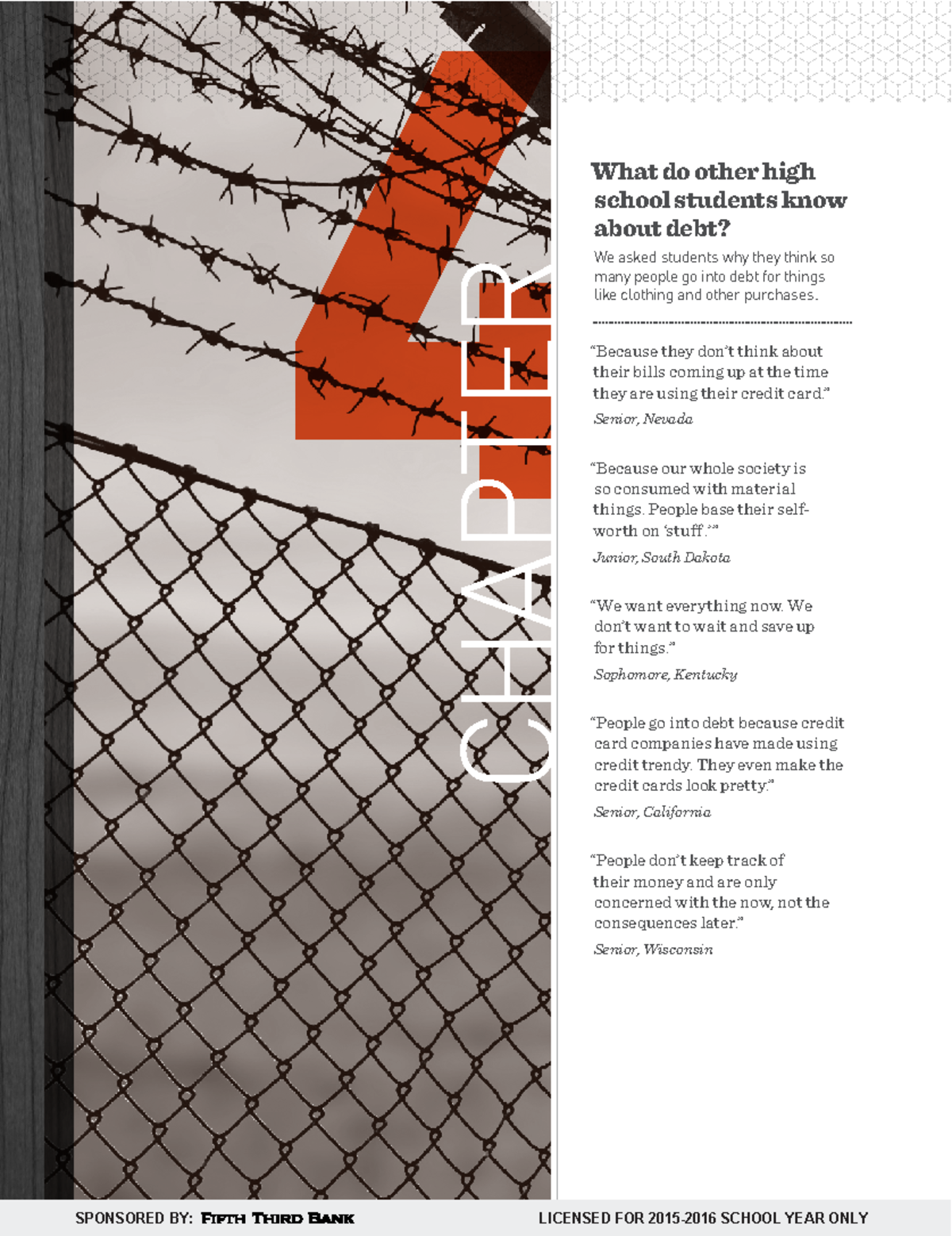 Foundations In Personal Finance Chapter 4 Understanding Debt Studocu