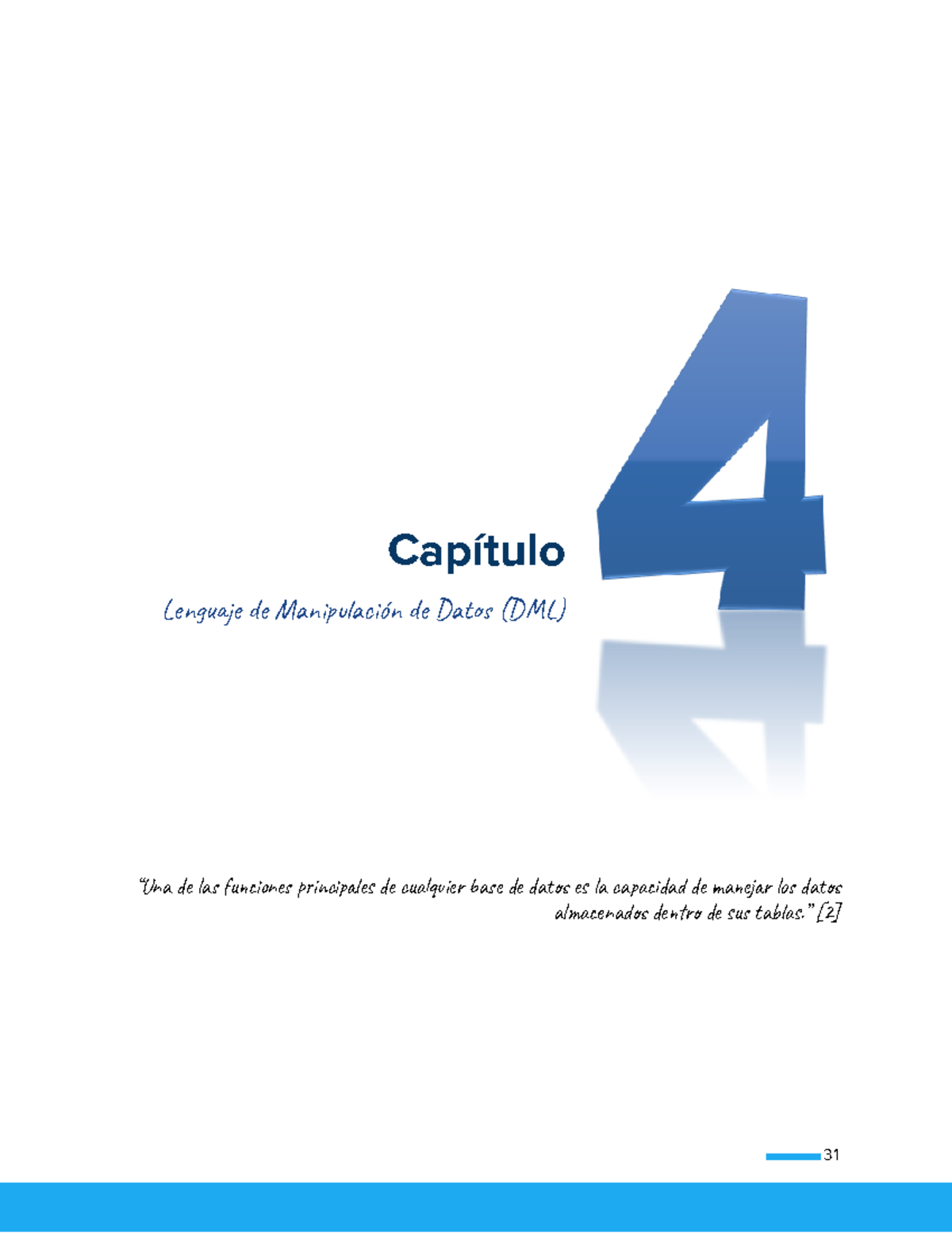 Lenguaje de Manipulacion de Datos DML - Capítulo Lene de Manacón de Dat ...
