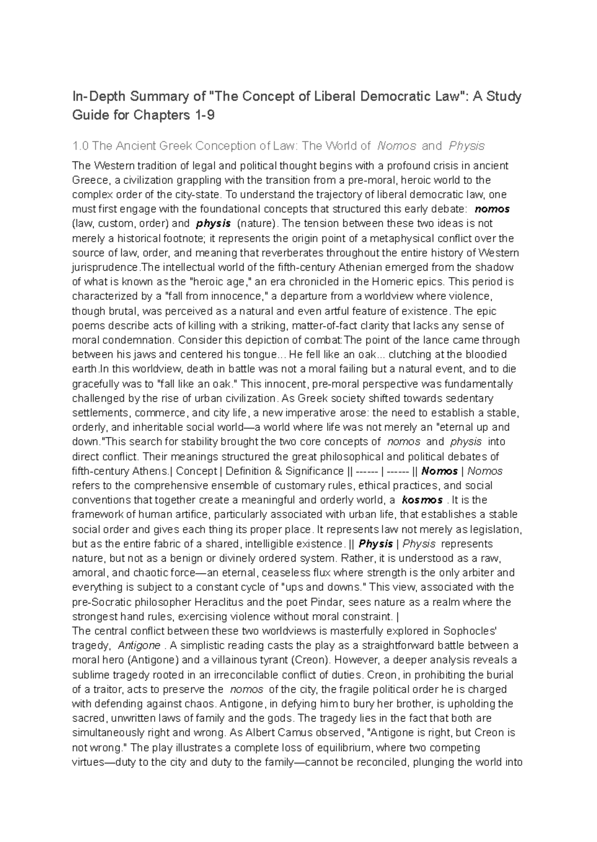 In-Depth Study Guide for 