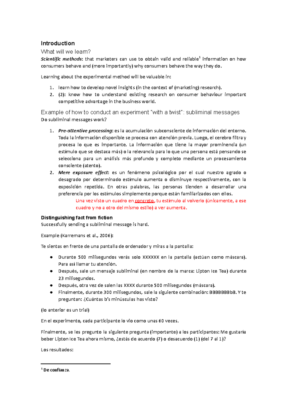 Market Research II: Insights on Consumer Behavior and Experimentation ...