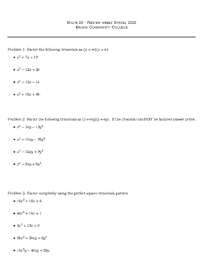 Comprehensive Guide on Factoring Trinomials & Solving Equations - Math ...