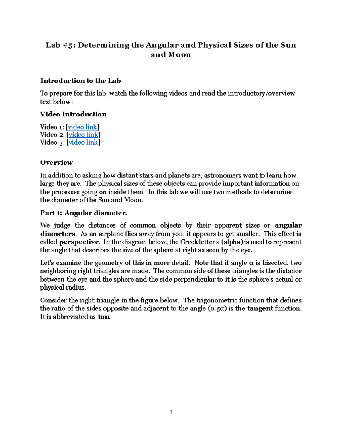 Lab 5: Angular & Physical Sizes of the Sun and Moon Analysis - Studocu