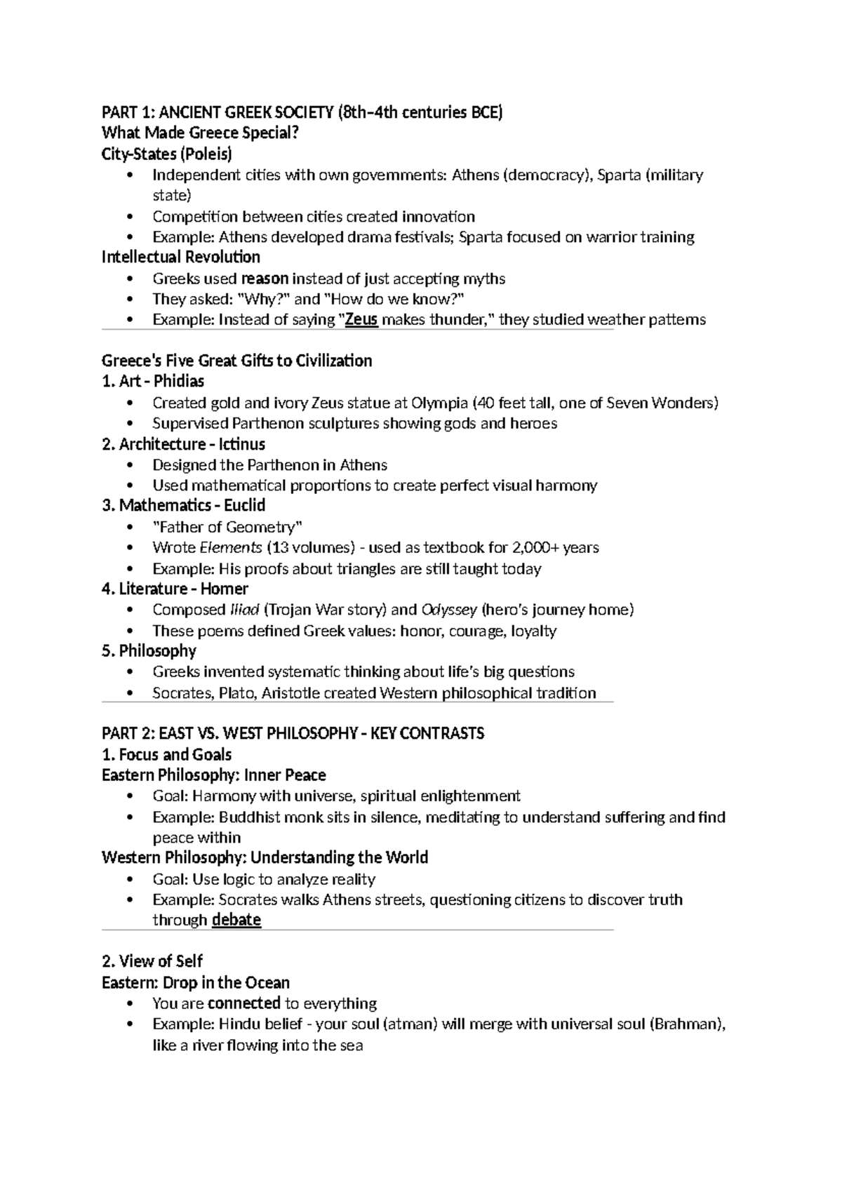 PHIL 101: Lecture Notes on Socrates and Western Political Thought - Studocu