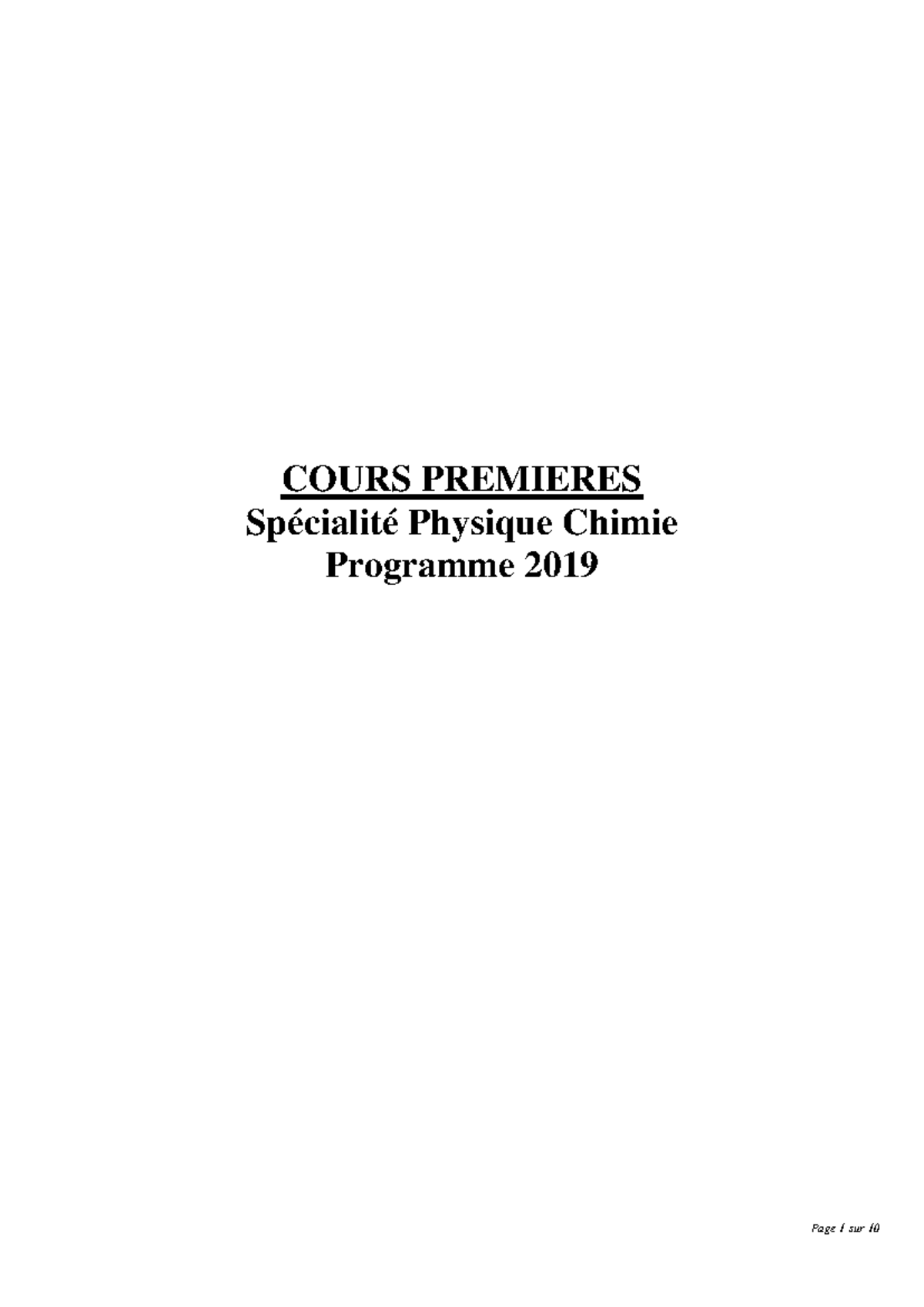 COURS 1A3 Spécialité PhysiqueChimie Dosages Colorimétriques Studocu — free download