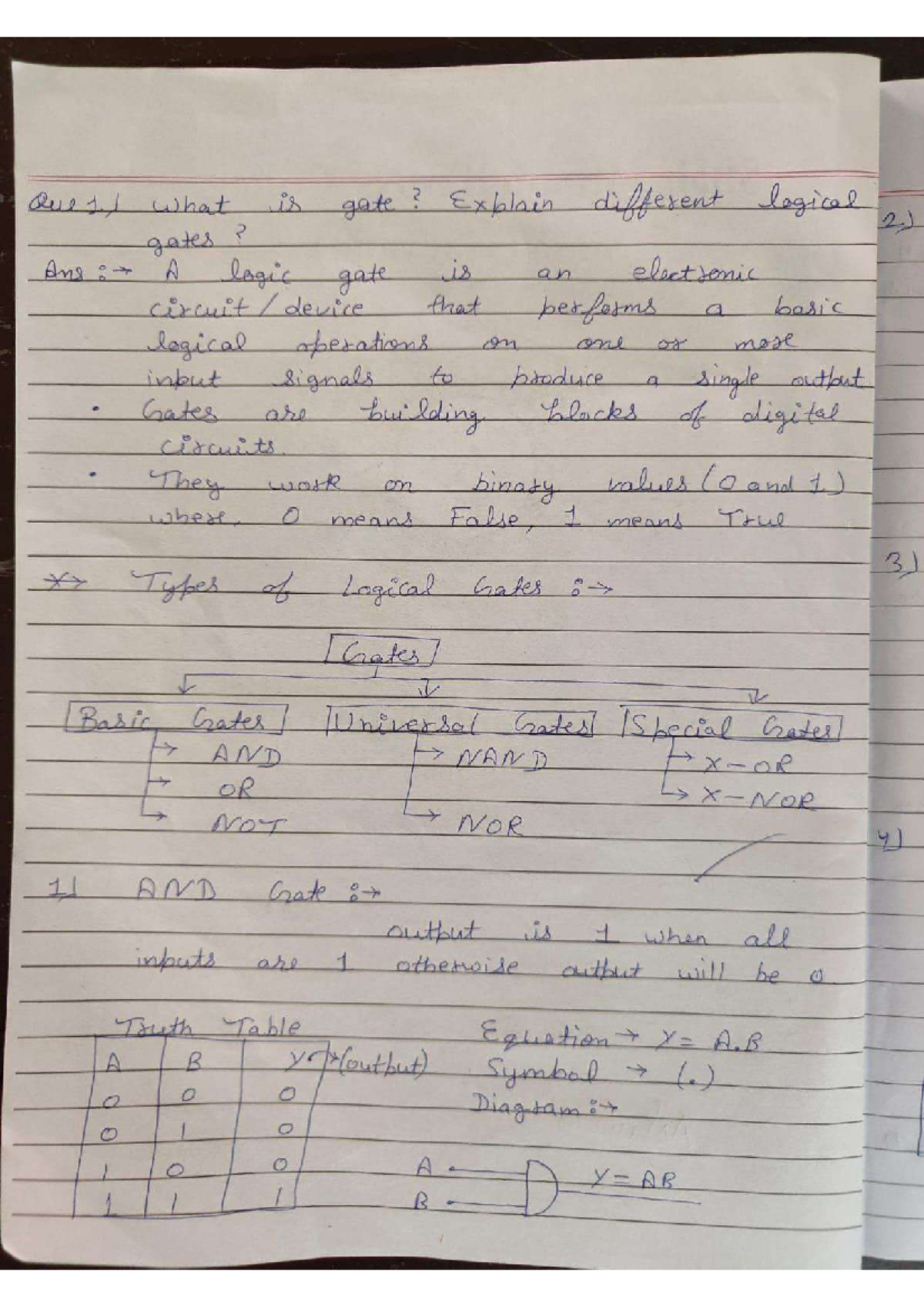 Digital Electronics Assignment: Logic Gates & Boolean Algebra - Studocu