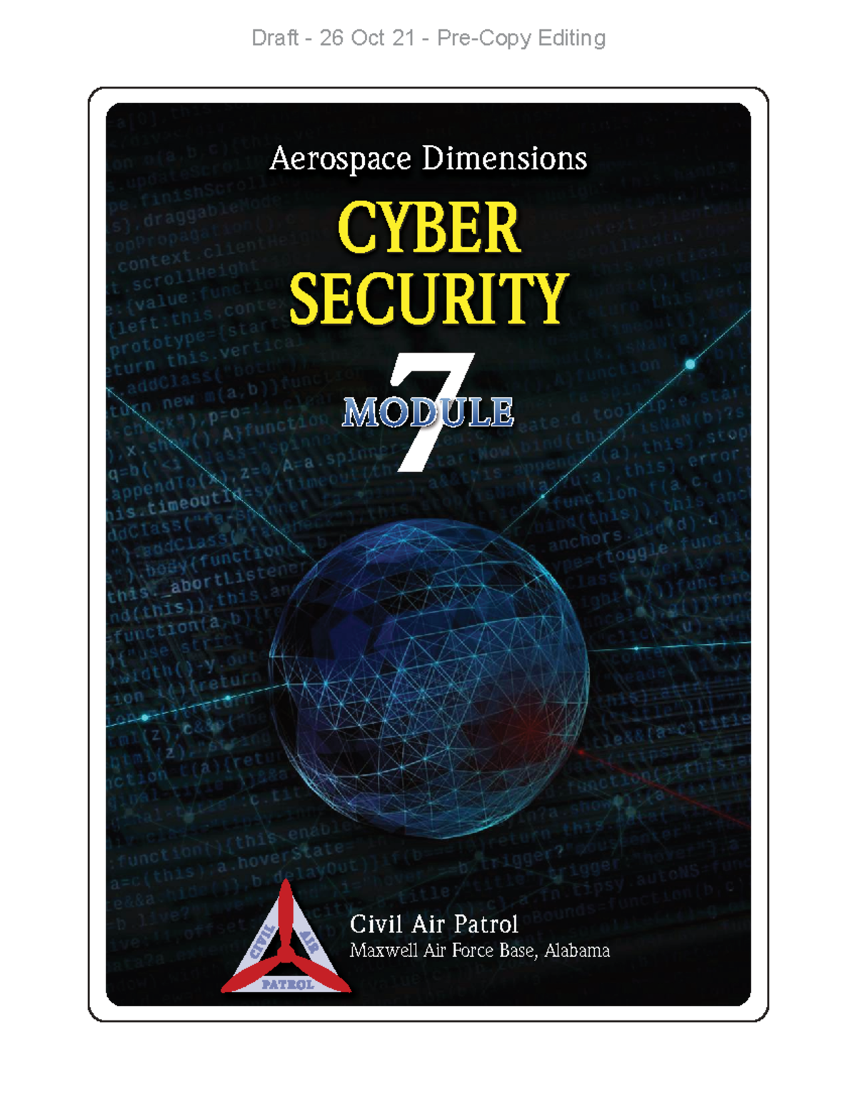 Cyber Security Module: Aerospace Dimensions - Civil Air Patrol (Draft ...