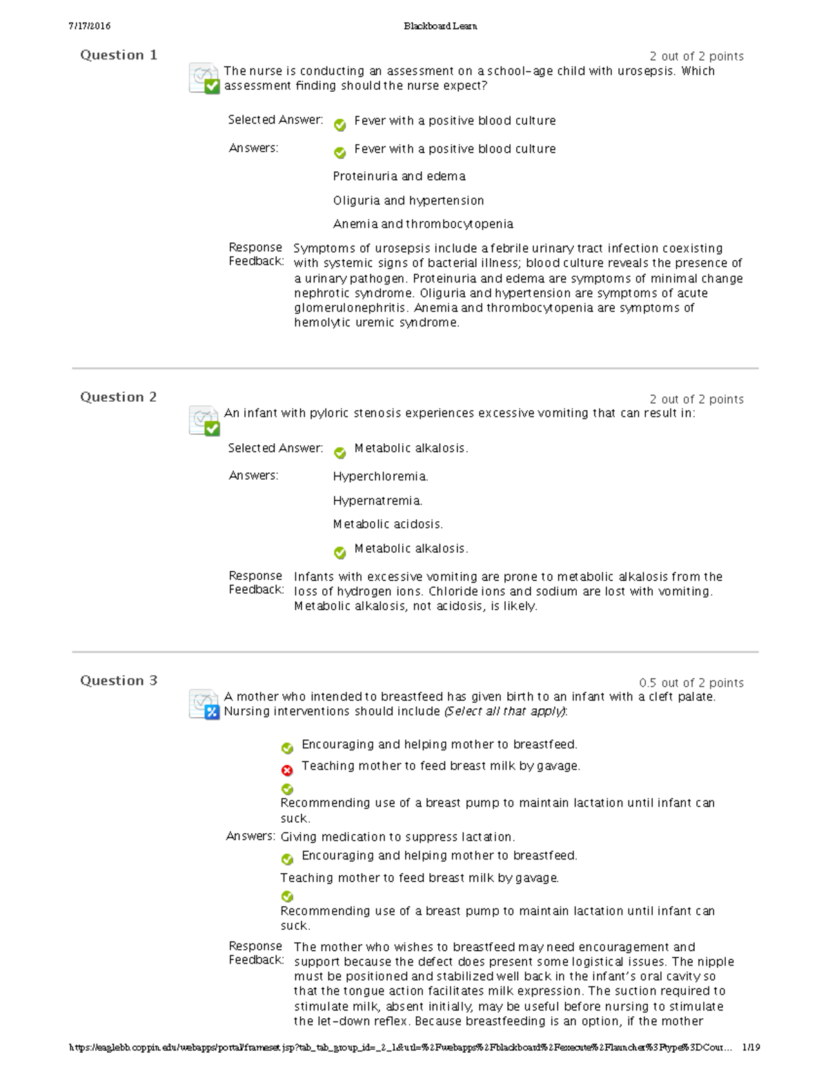 Peds Exam 4 - Assessment and Management of Pediatric Conditions - Studocu