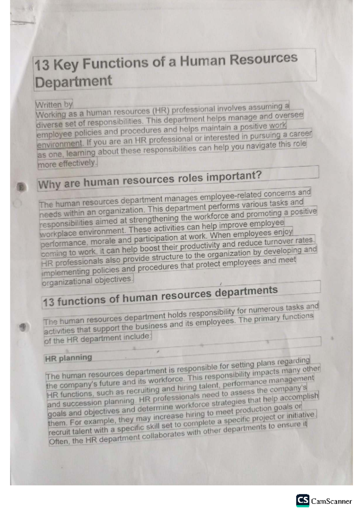 13 Essential Functions of HRD - Human Resource Management (HRM) Notes ...