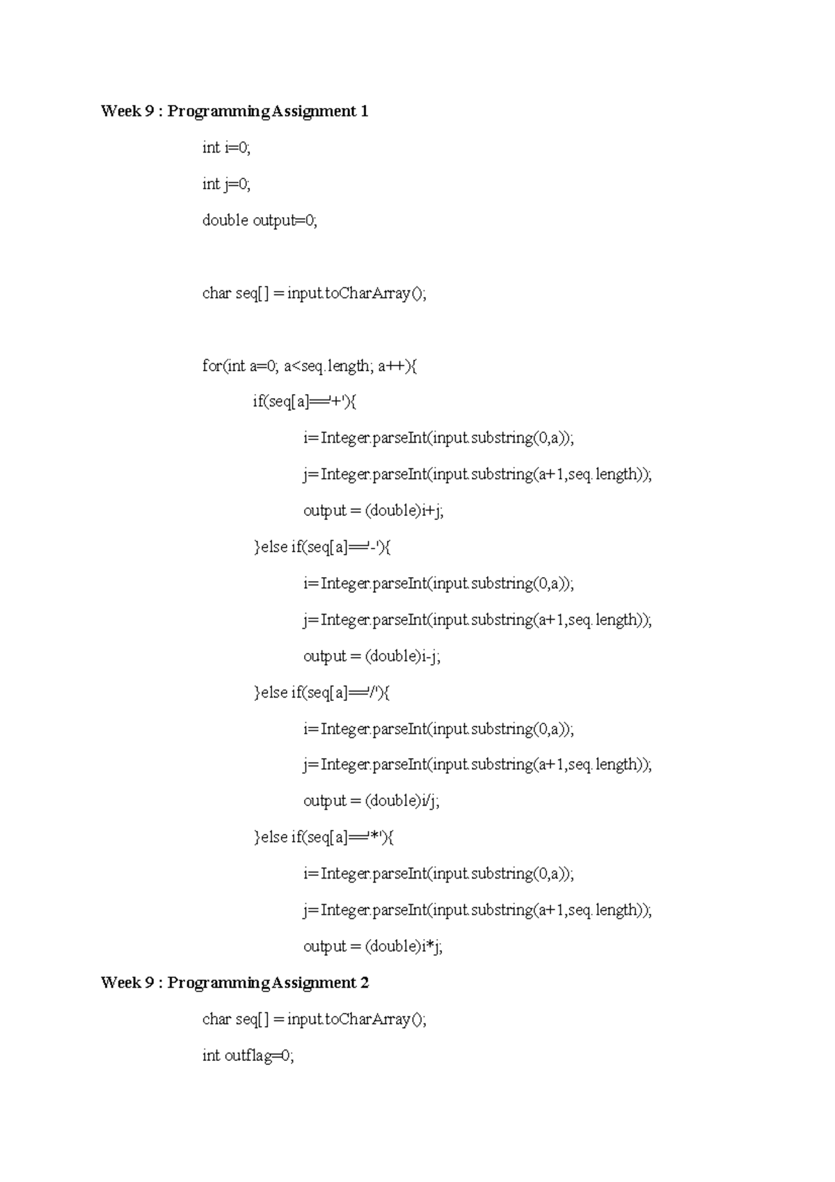 Nptel Week9 Assignment Solutions - Week 9 : Programming Assignment 1 ...