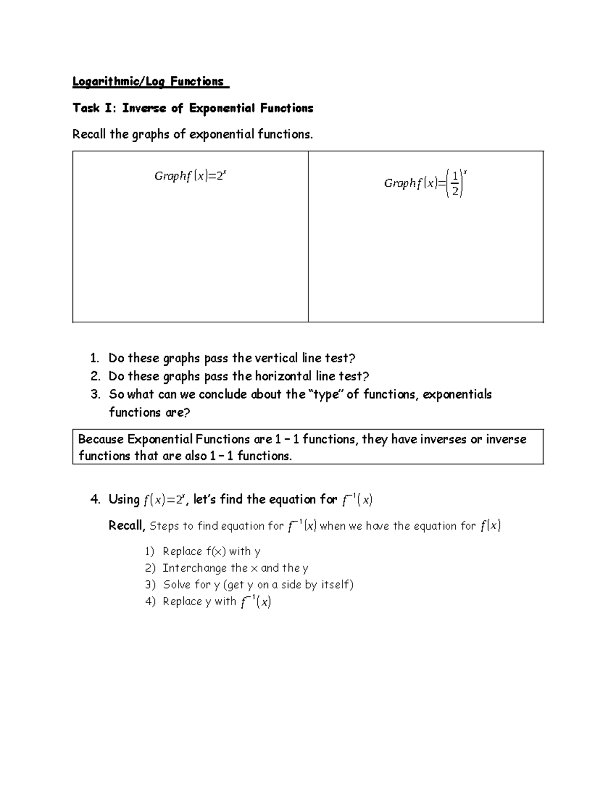 Logarithmic Functions and Their Properties: A Comprehensive Study Guide ...