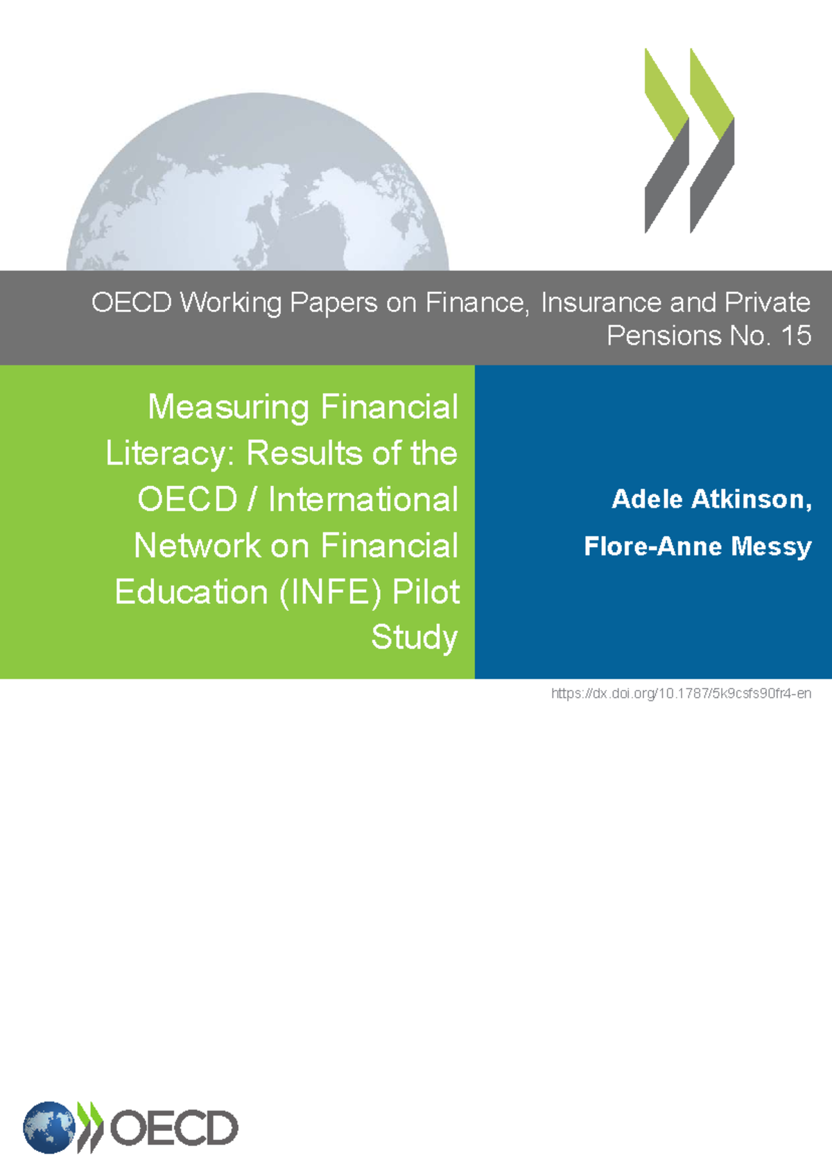 OECD Working Papers on Finance, Insurance & Pensions: Financial ...