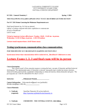 First Gaussian Lab Molecular Structure+e P instructions S-23 - SCC 202 ...