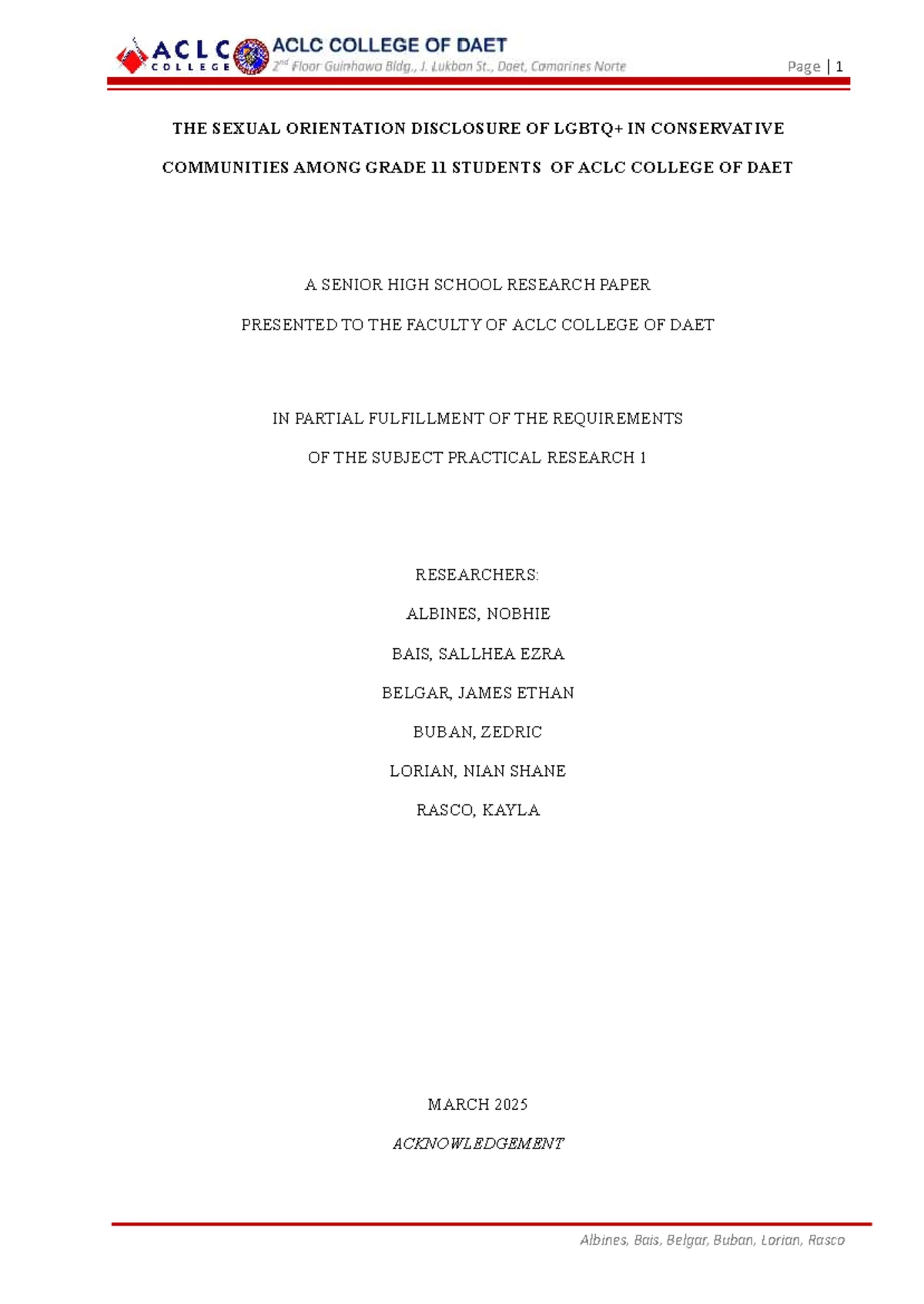 Minority Stress - Assessment - Epas 9 quarter 3 - Minority Stress ...