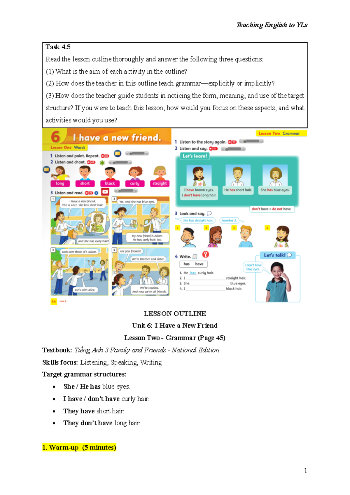 Bài Tập Ngữ Pháp Chức Năng: Hypotaxis và Parataxis trong Tiếng Việt -  Studocu