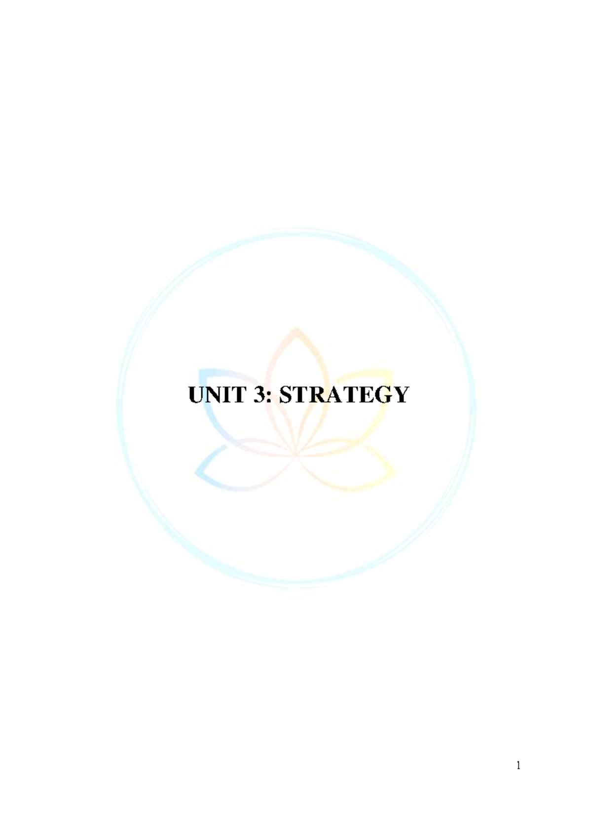 3. Unit 3 - Strategy Study Guide and Language Skills Overview - Studocu