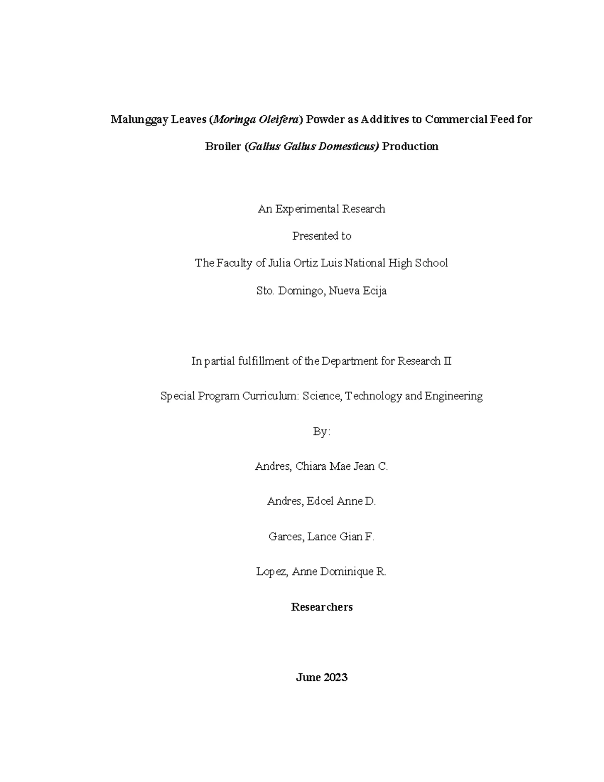 Conceptual Framework of the Study - Conceptual Framework of the Study ...