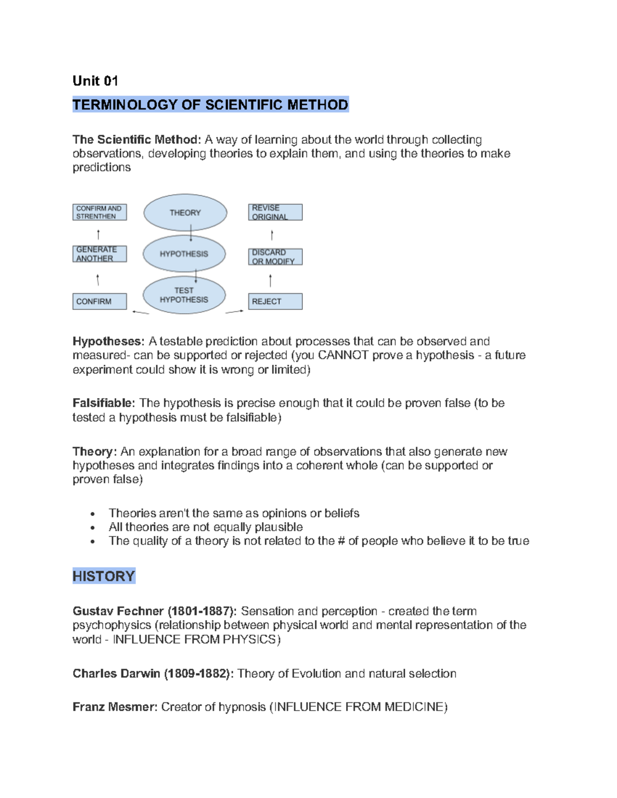 MIDTERM PSY 101: Key Concepts in the Scientific Method and Psychology ...