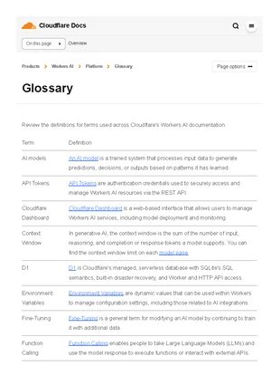 Cloudflare Workers AI Platform: Data Usage Overview - Studocu