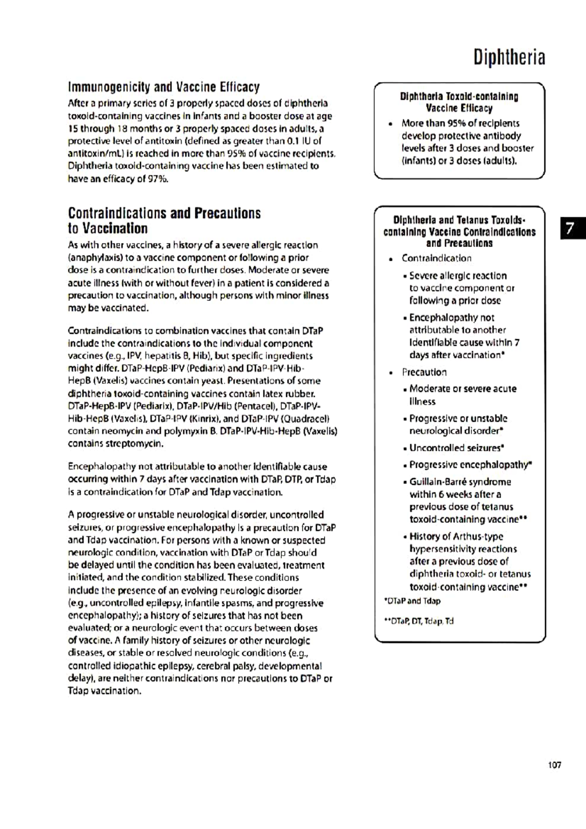Dip 10 - These are lecture notes for Diphtheria and vaccines - General ...