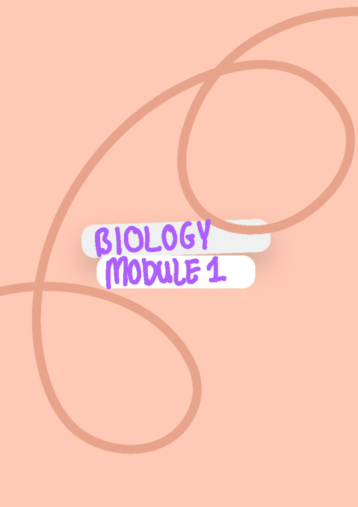 BIO 202: Microevolution & Population Genetics Lecture Notes (Module 1 ...
