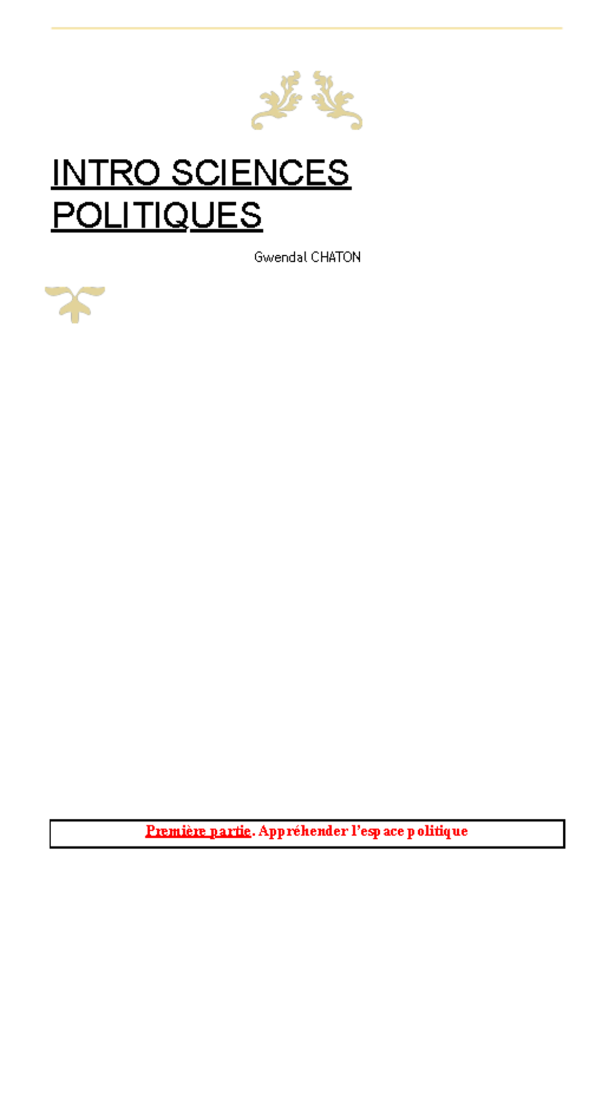 Cours complet de science politique 2020-2021 : Introduction et Régimes ...