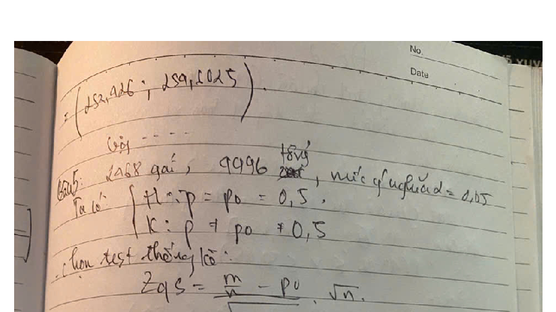 Đề 1 - Bài Tập Lý Thuyết Xác Suất và Thống Kê (MATH 2468) - Studocu