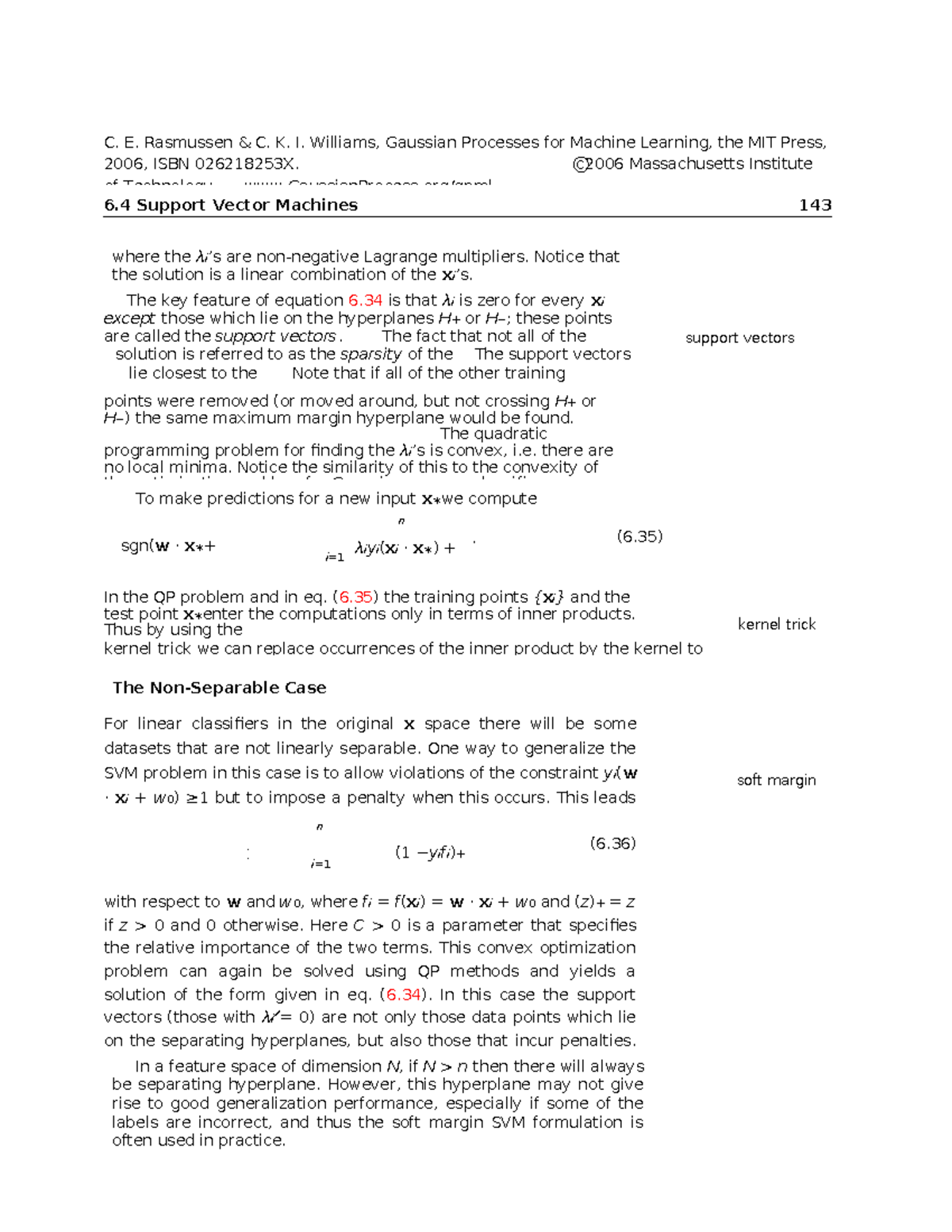 Support Vector Machines in Gaussian Processes: Insights and ...