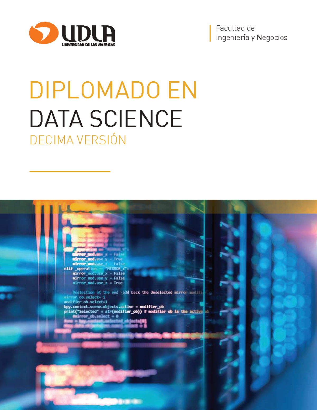 Diplomado en Data Science 2026-1: Descripción y Contenidos - Studocu