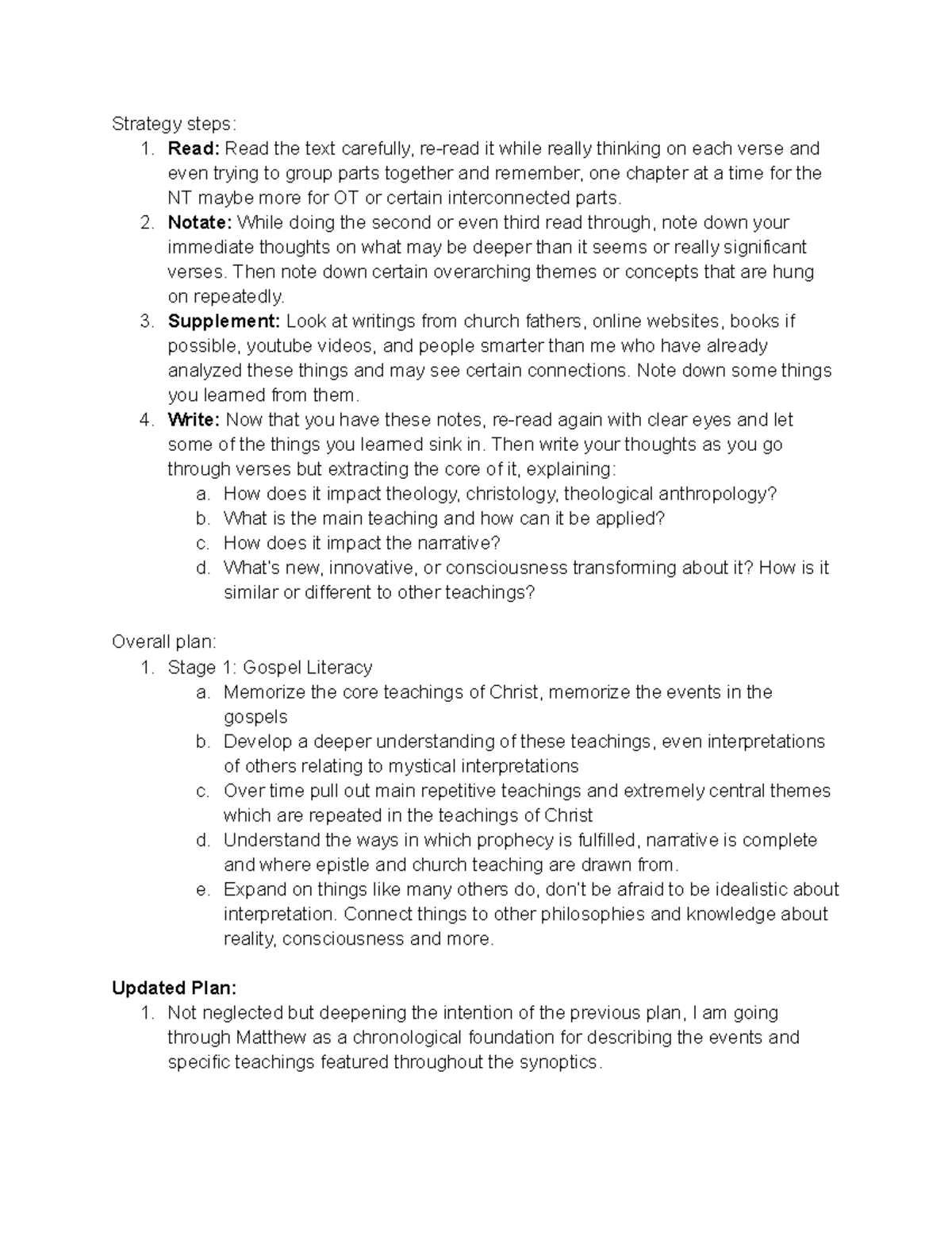 Study Guide: The Synoptic Gospels (NT 101) - Key Themes & Insights ...