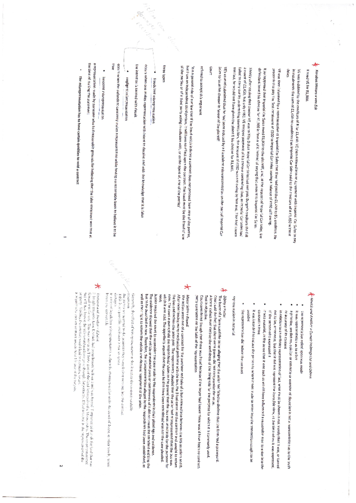 LAW 251 Case Summaries: Key Legal Principles and Insights - Studocu