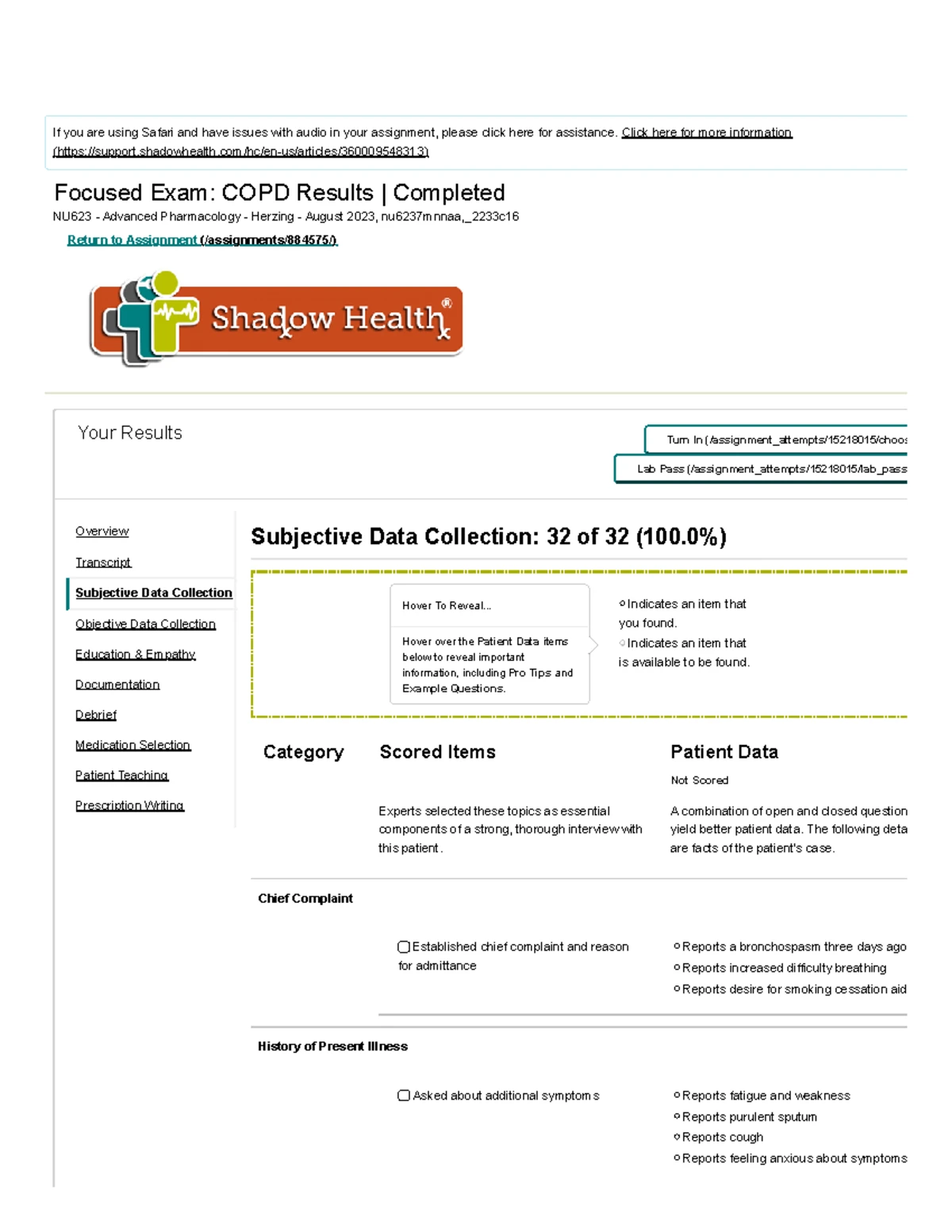 Unit 12 SOAP NOTE - PEDS - Typhon Encounter# 3657-20230320- Subjective ...