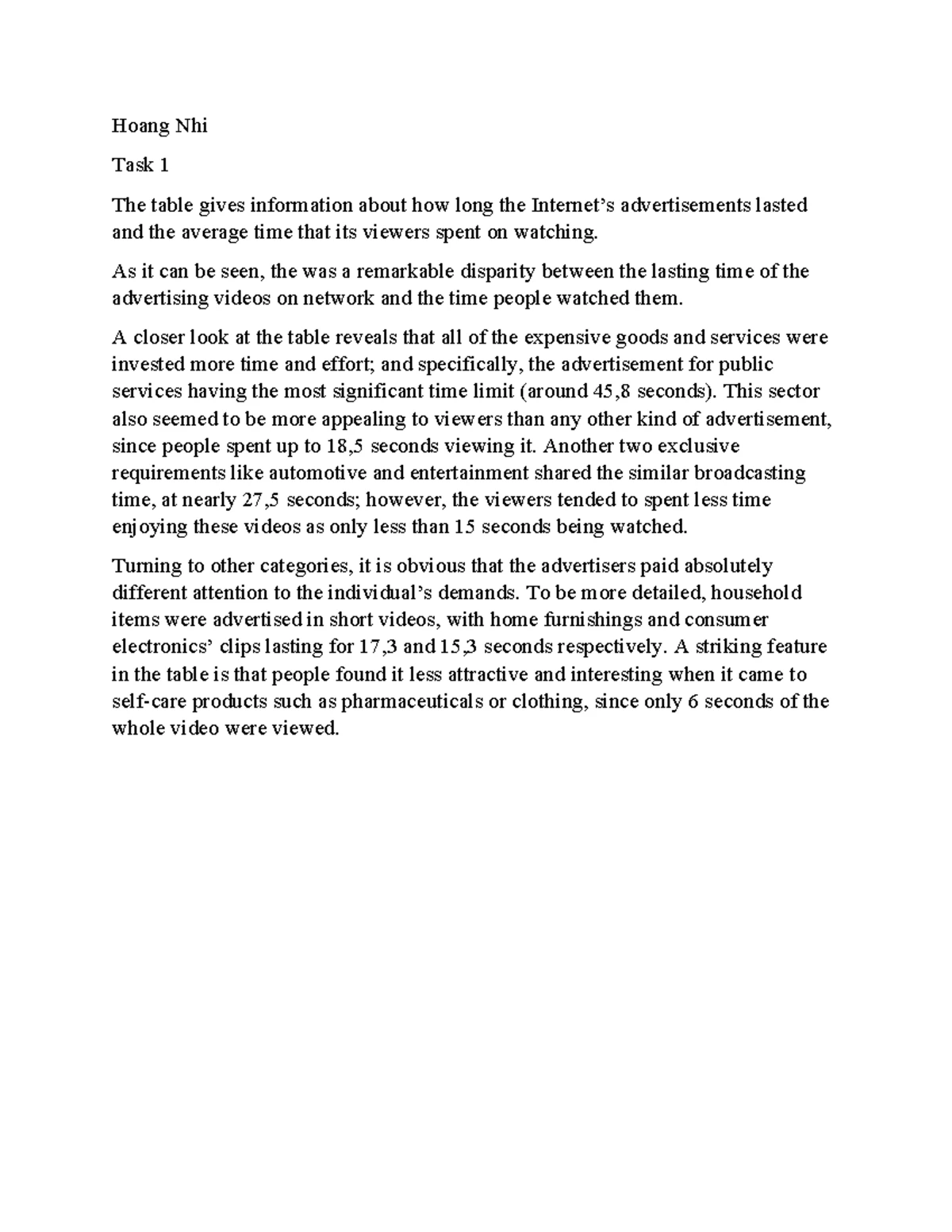 IELTS Writing Task 1: Bridge Designs for Different Water Bodies - Studocu