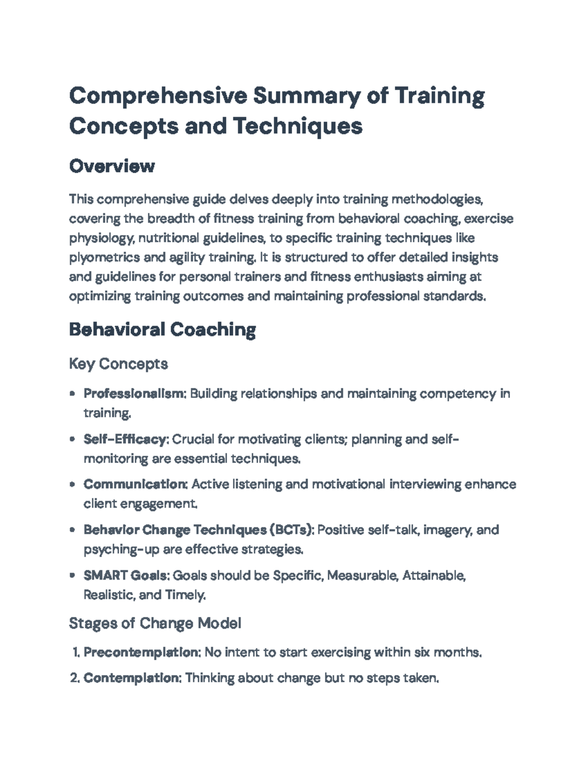 Comprehensive Guide to Training: Techniques & Professional Standards ...