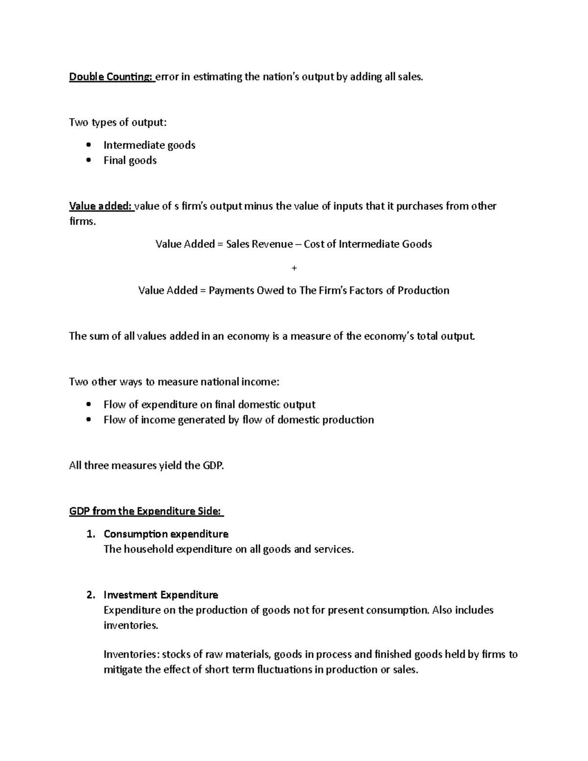Chp. 20 - Lecture notes 2 - Double Counting: error in estimating the ...