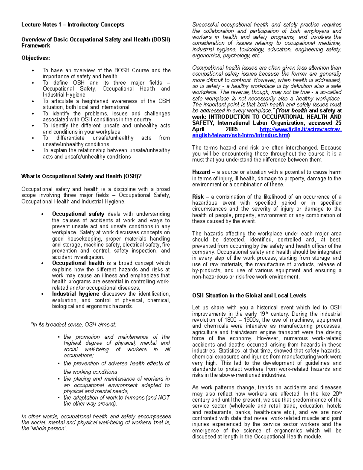1 CPPC 17 Lecture Notes 1 Introductory Concepts - Lecture Notes 1 ...
